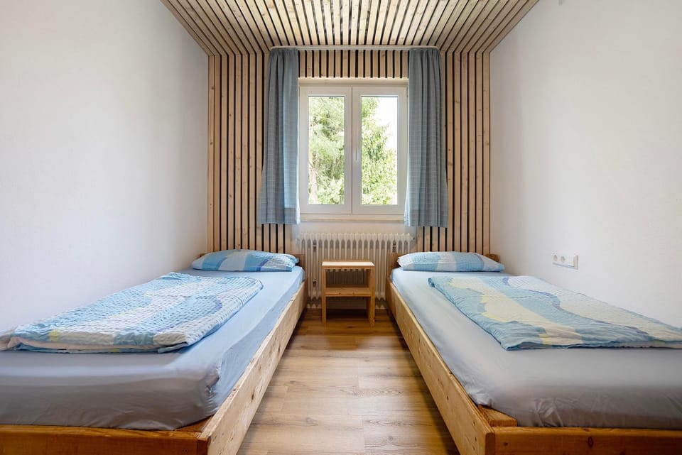 Property building, Living room, Bedroom