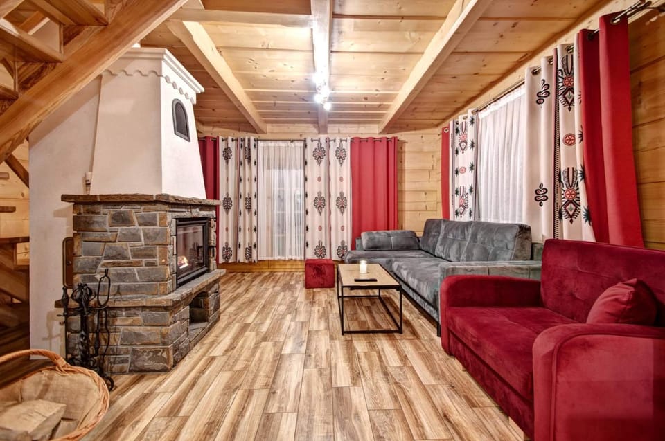 Domek drewniany luxury cottage Dabrowa House in Zakopane