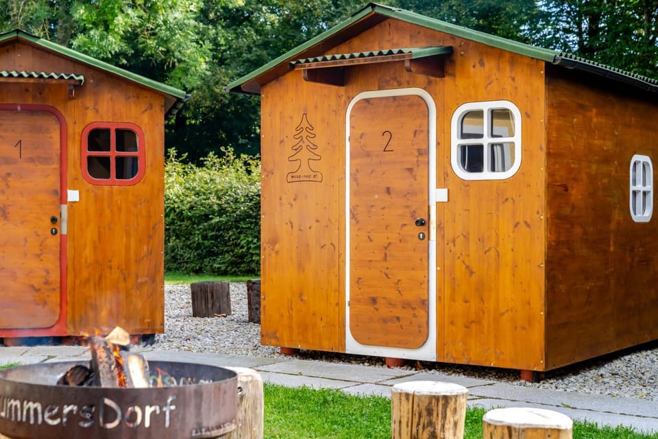 Property building, BBQ facilities, Garden