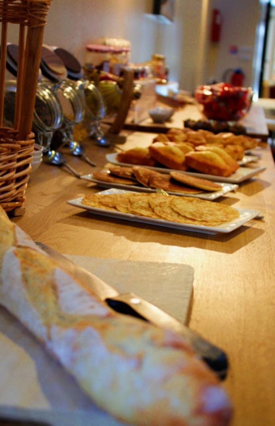 Buffet breakfast