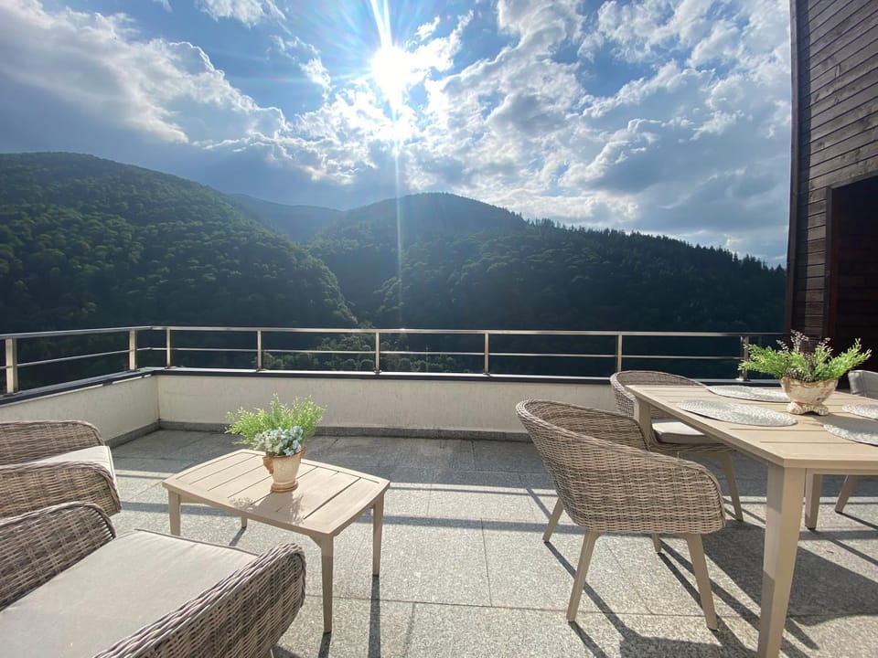 Balcony/Terrace, Mountain view