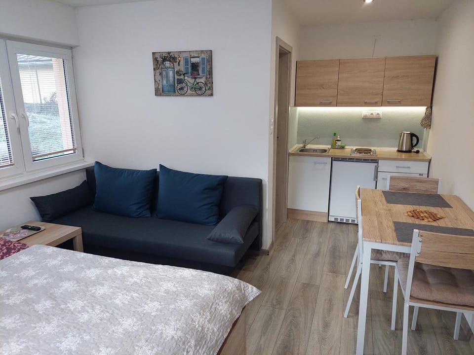 Kitchen or kitchenette, Seating area, Dining area