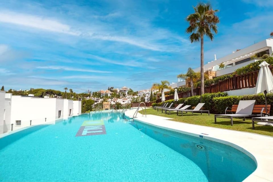 Marbella luxury house with private rooftop Jacuzzi on the Golden Mile House in Marbella