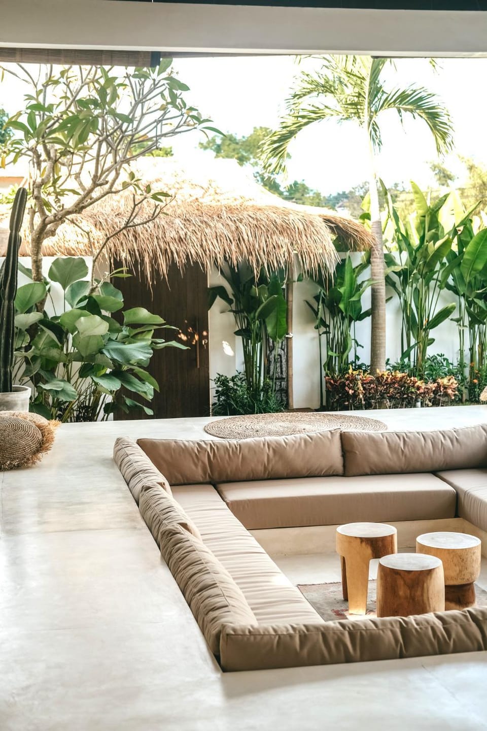 Seating area, Garden view