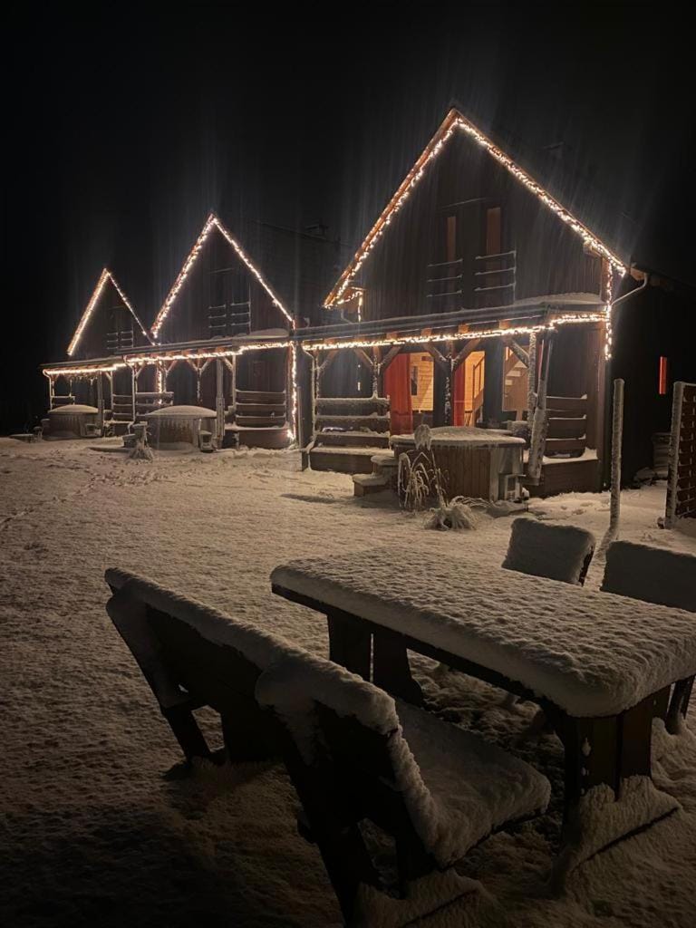 Cztery Czaple - całoroczne domki wczasowe na Kaszubach House in Pomeranian Voivodeship