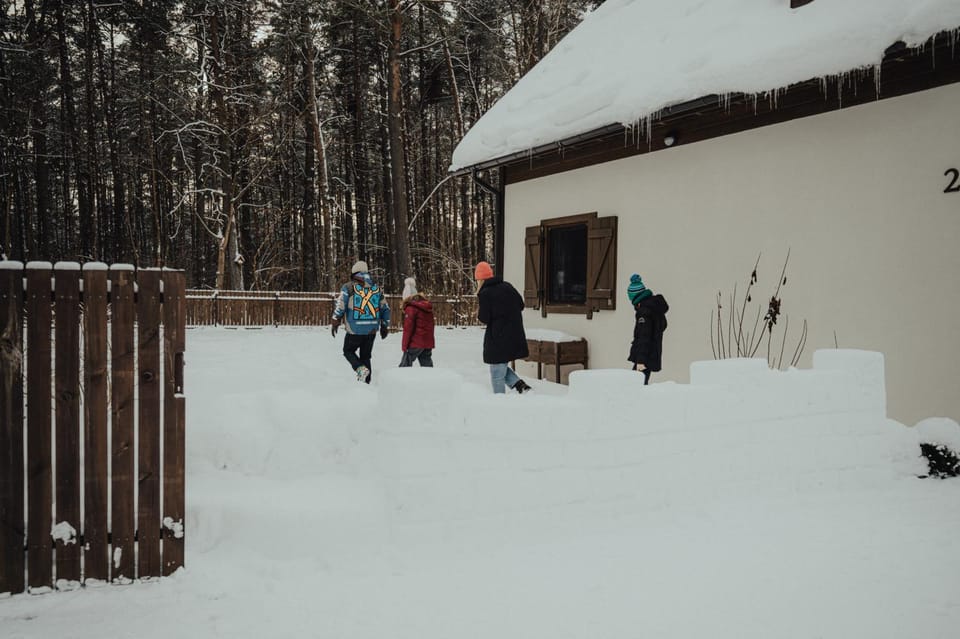 Łap Las Pelnik House in Poland