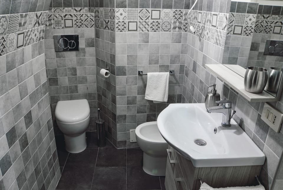 Shower, Toilet, Bathroom, towels