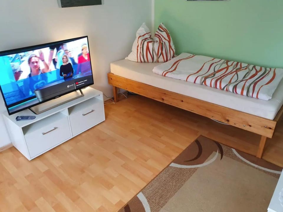 Property building, Living room, Bedroom