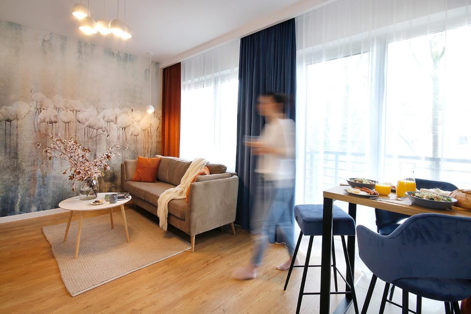 Living room, Seating area, Dining area, Food