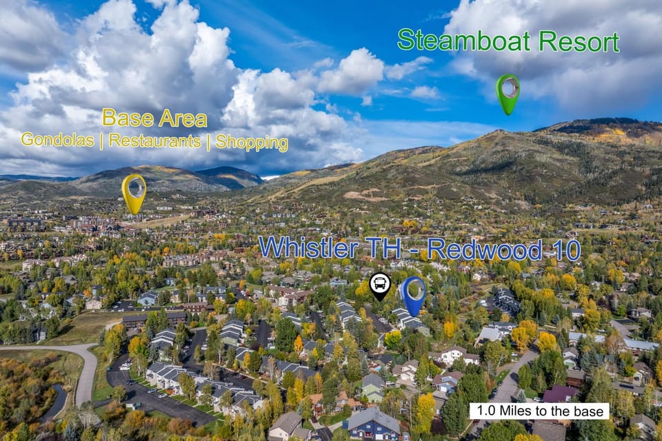 Whistler Village - Redwood 10 condo Apartment in Steamboat Springs