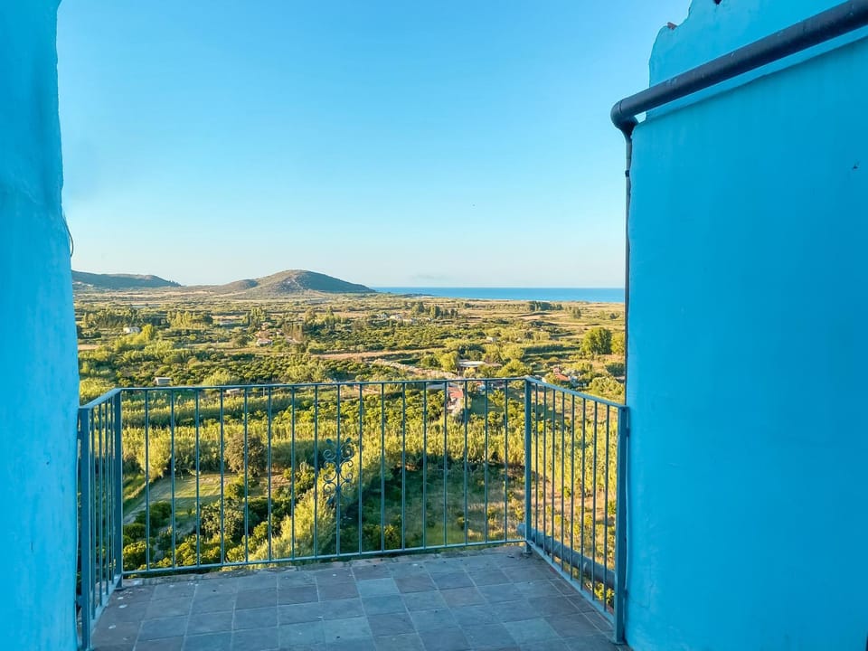 BILOCALE CON VISTA MARE E TERRAZZA PANORAMICA Ammentos Posada House in Sardinia