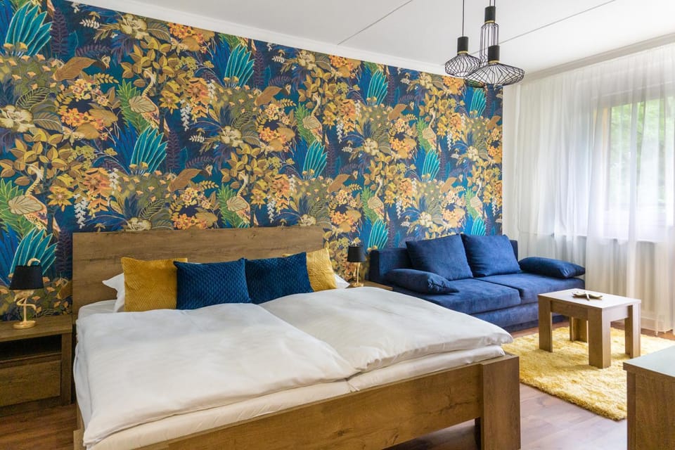 Living room, Bedroom