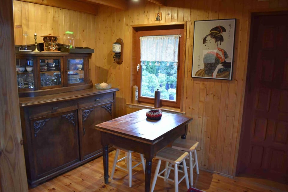 Ogród Shinrin Yoku Odpoczynek w Lesie House in Lithuania