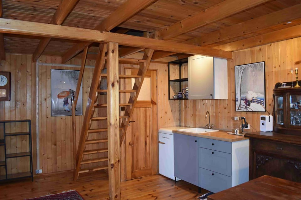 Ogród Shinrin Yoku Odpoczynek w Lesie House in Lithuania