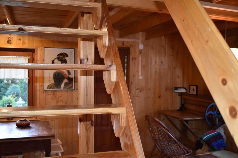 Ogród Shinrin Yoku Odpoczynek w Lesie House in Lithuania