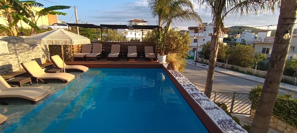 Natural landscape, Pool view, Swimming pool