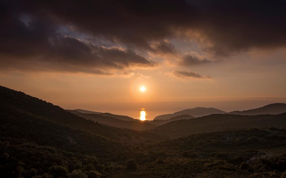 Natural landscape, Sunset