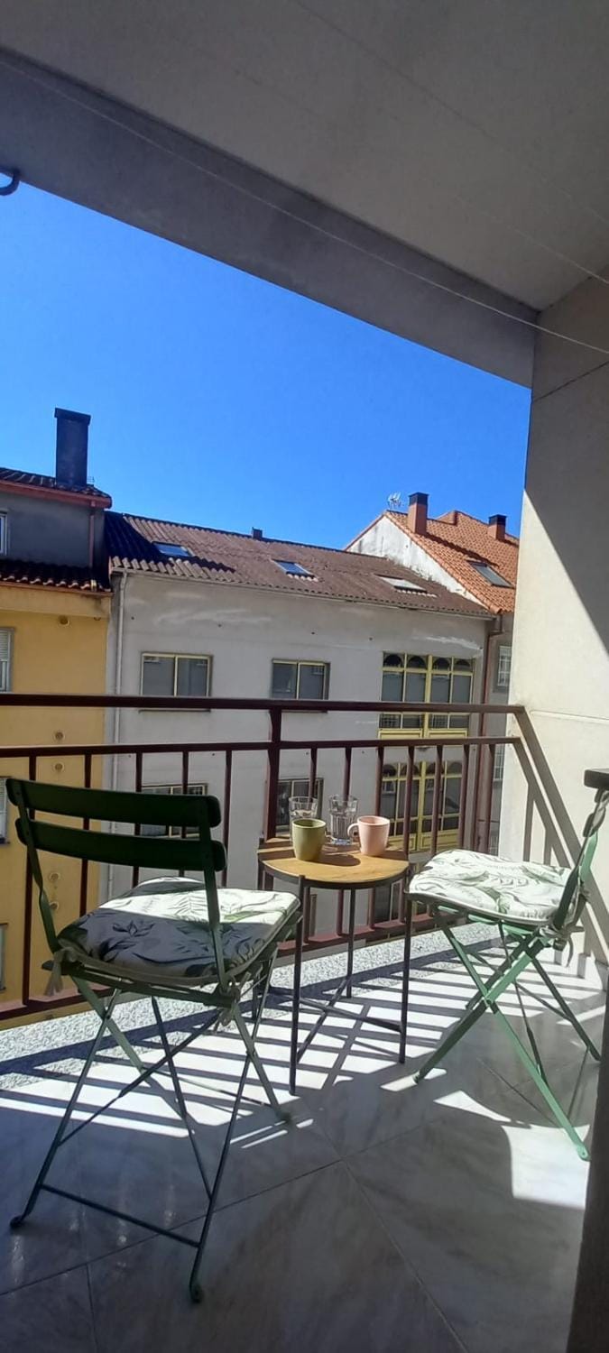Apartamento Exterior Camino Inglés # a 10 min de Santiago Apartment in Galicia