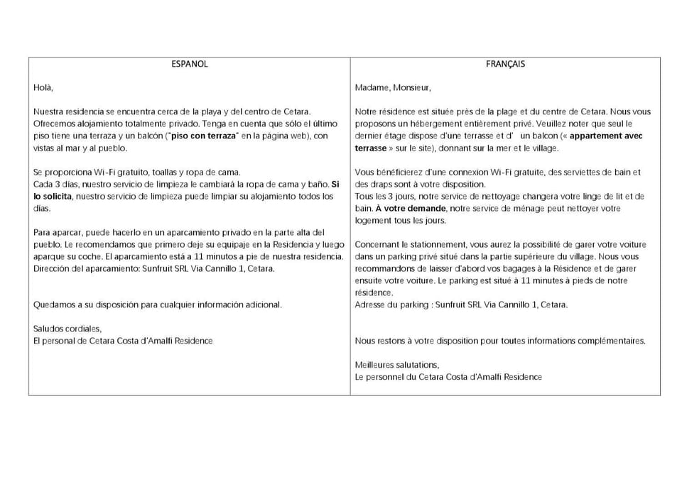 Cetara Costa d'Amalfi Residence Apartment in Cetara