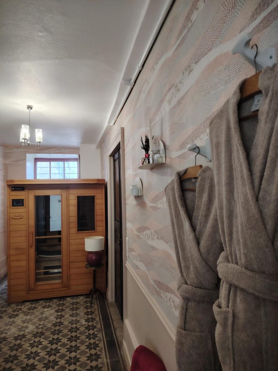 Property building, Sauna