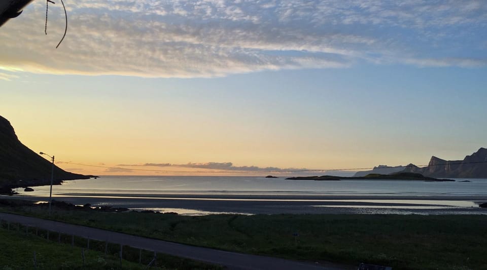 Natural landscape, Beach, Sea view, Sunset