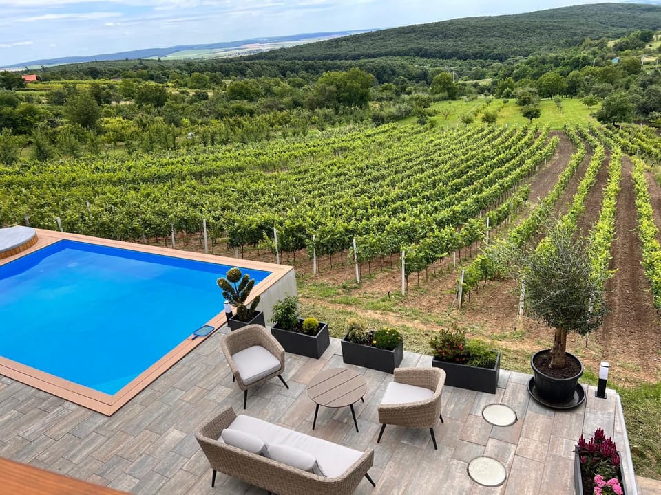 Mountain view, Pool view