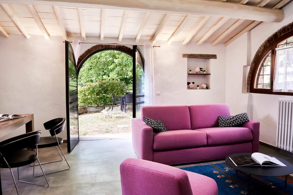 Facade/entrance, Garden, Living room, Garden view