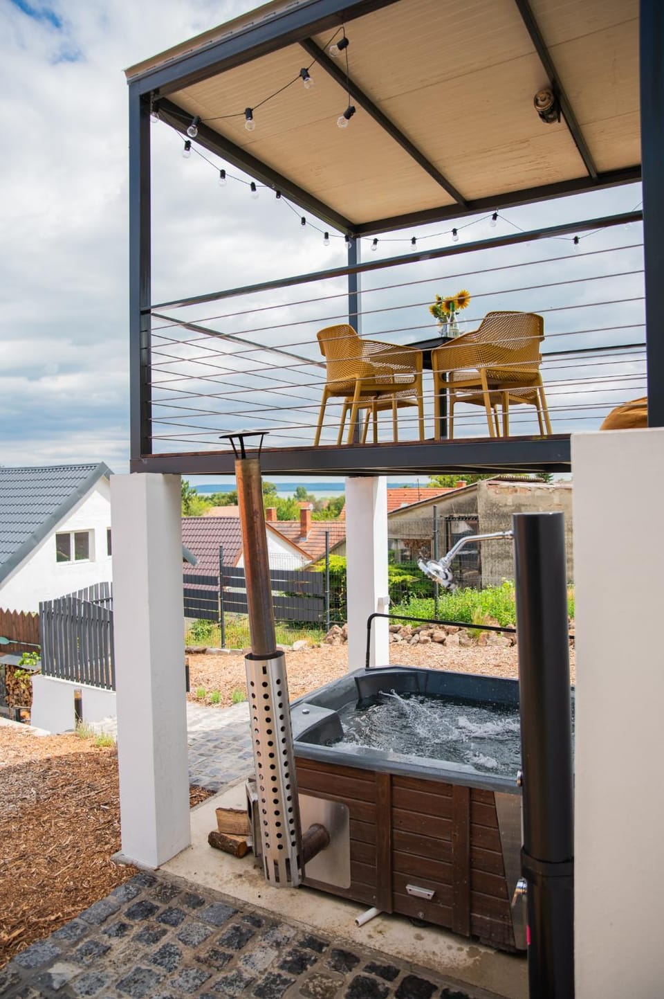 Hot Tub, View (from property/room), Balcony/Terrace