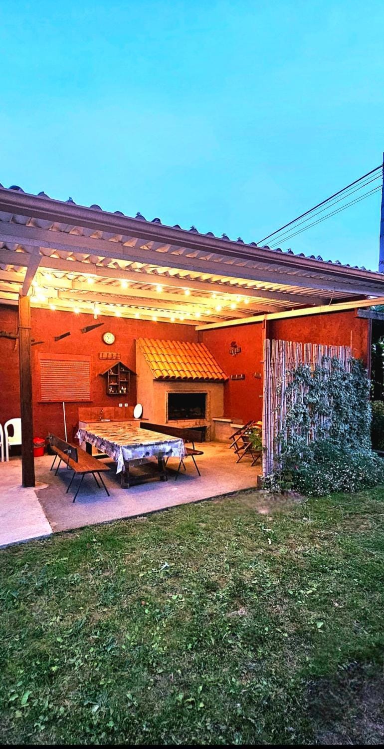 Property building, BBQ facilities, Garden view