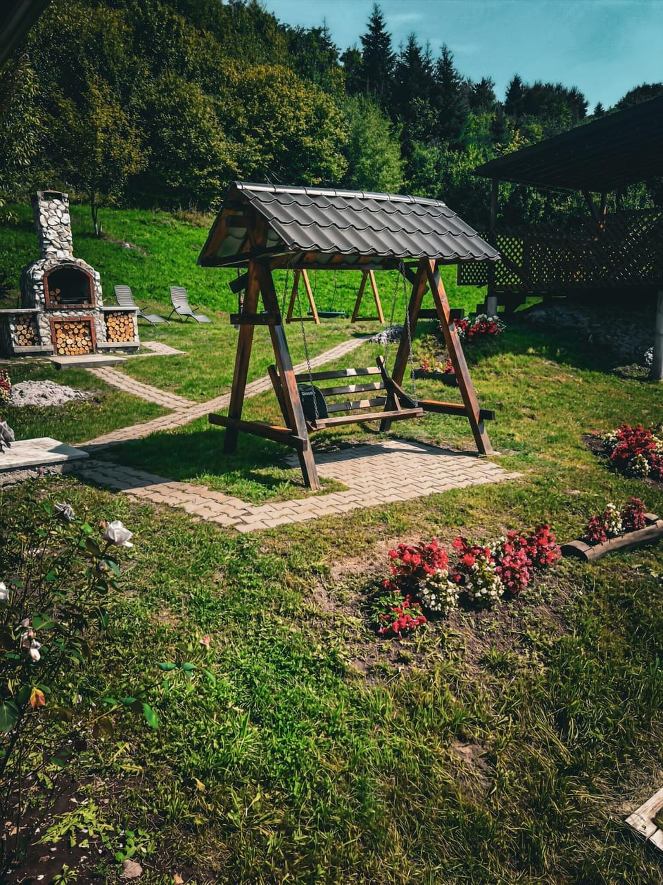 Day, Natural landscape, Garden, Garden view