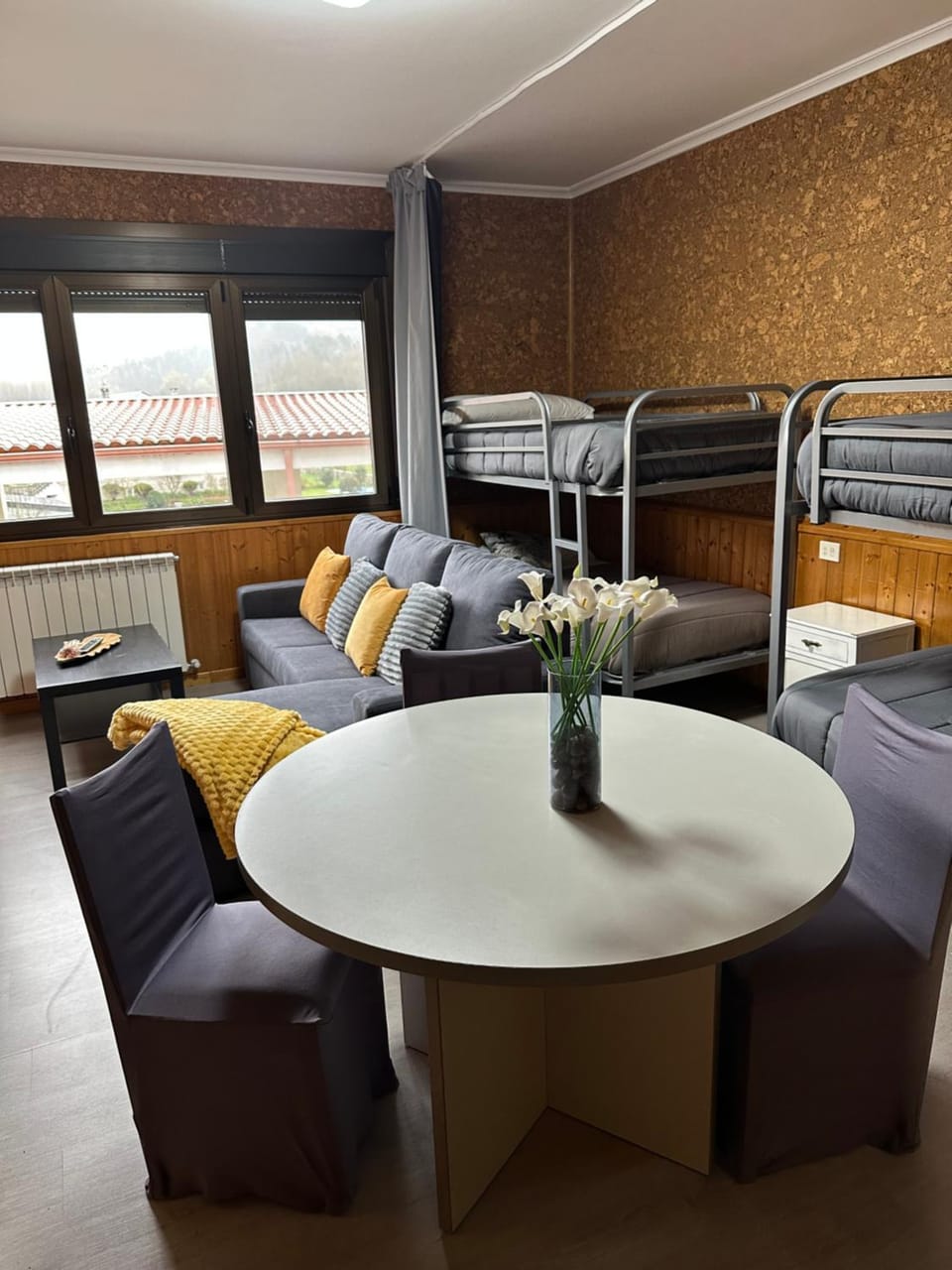 Living room, bunk bed