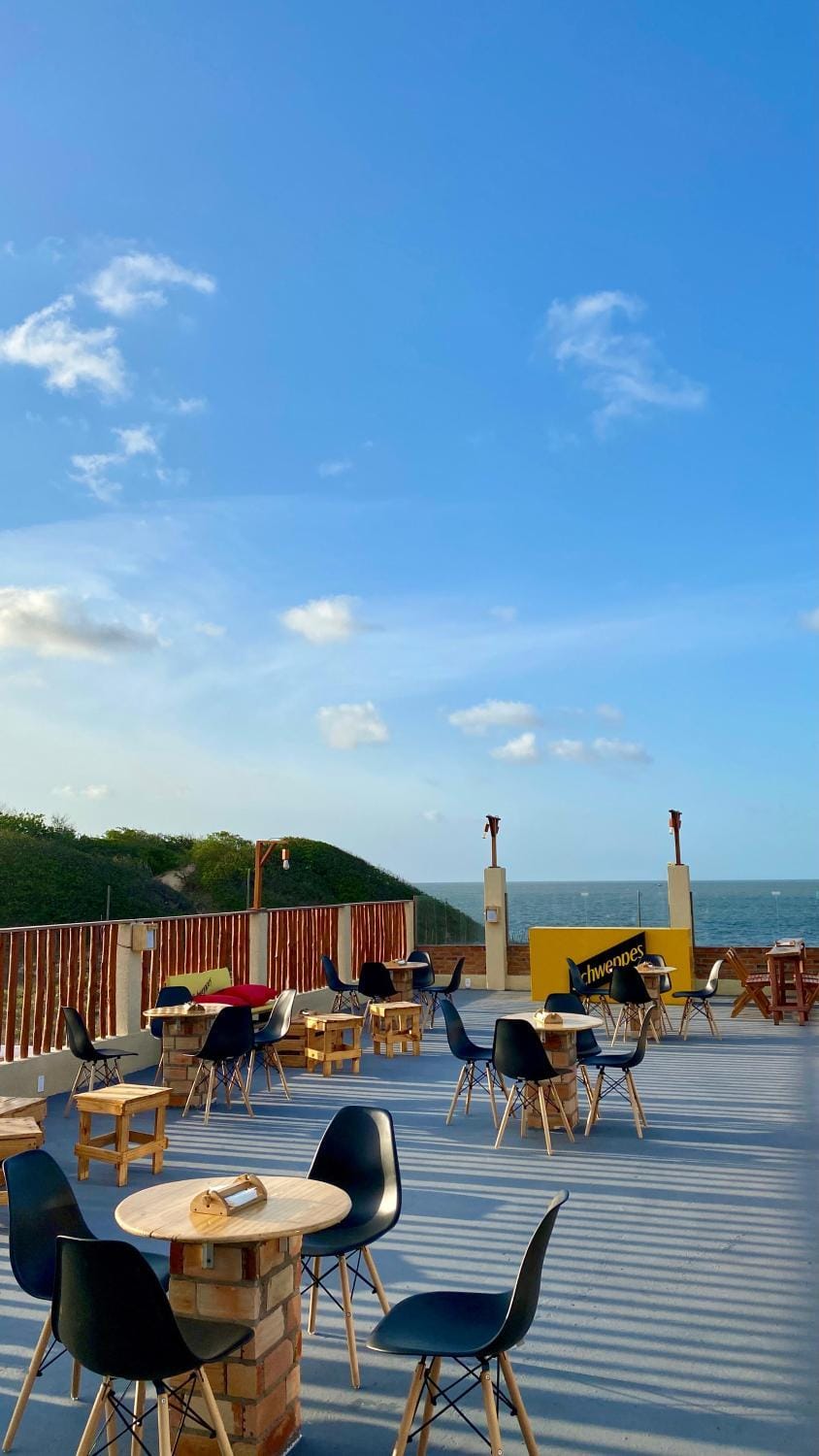 Property building, Restaurant/places to eat, View (from property/room), Lounge or bar, Sea view