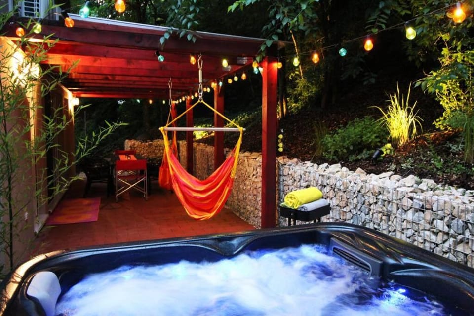 Patio, Hot Spring Bath, Hot Tub, Open Air Bath