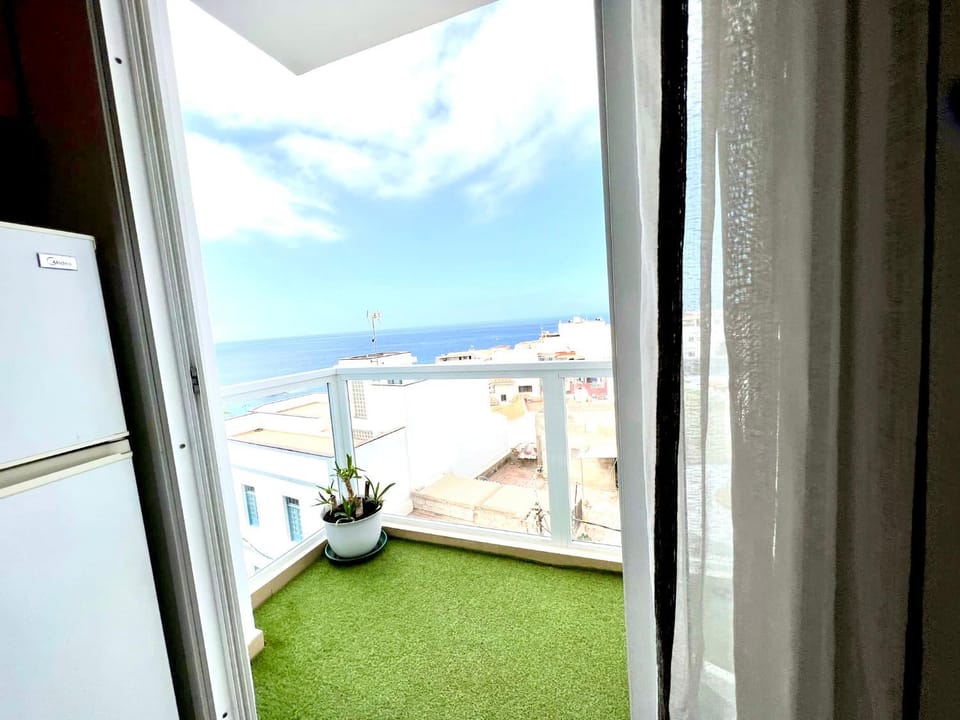 Day, Natural landscape, View (from property/room), Balcony/Terrace, Sea view
