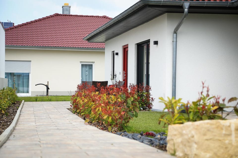 Facade/entrance, Garden