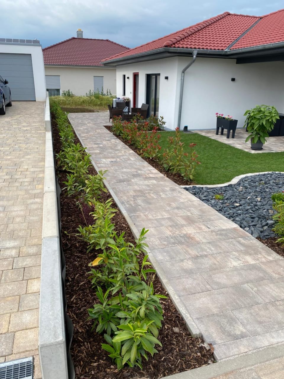 Property building, Garden