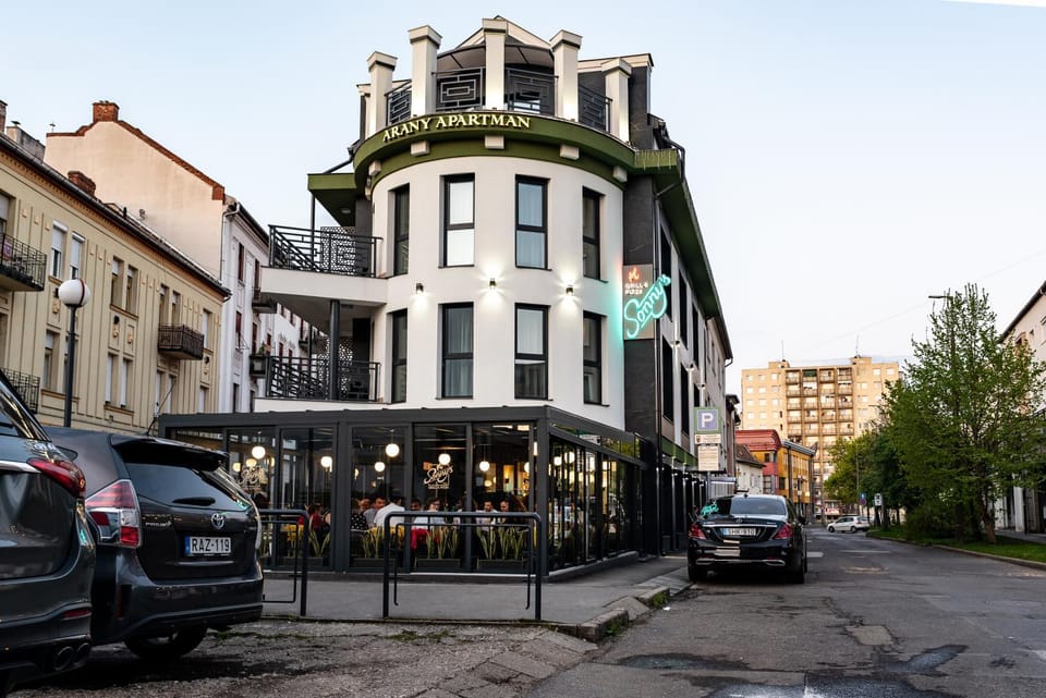 Property building, City view, Street view