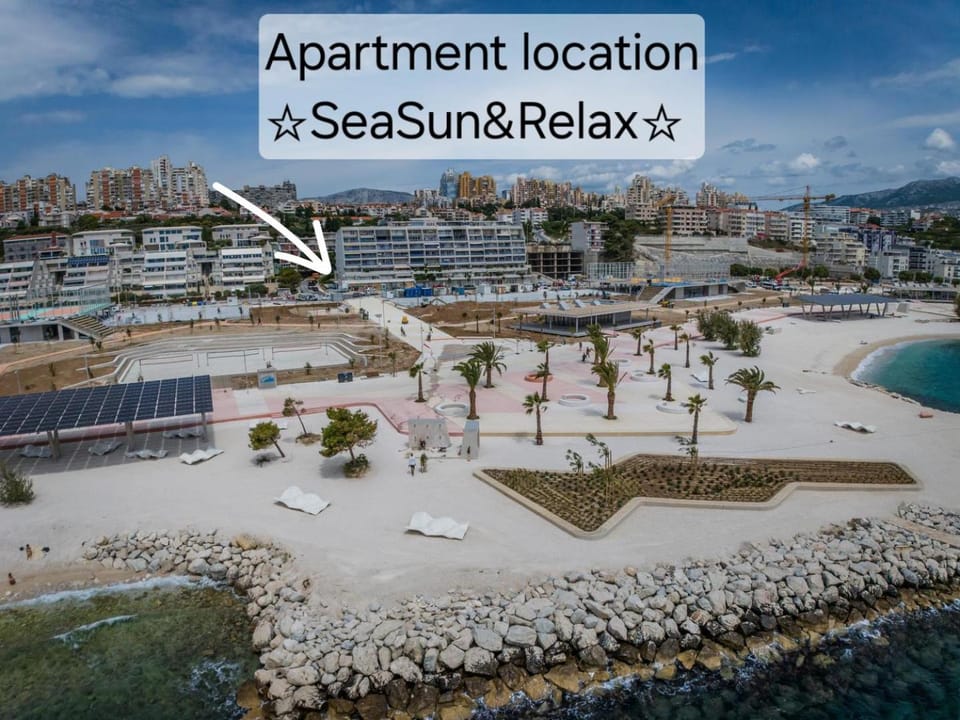Split Znjan Beach 50m ----SeaSun&Relax---- Top Location Apartment in Split