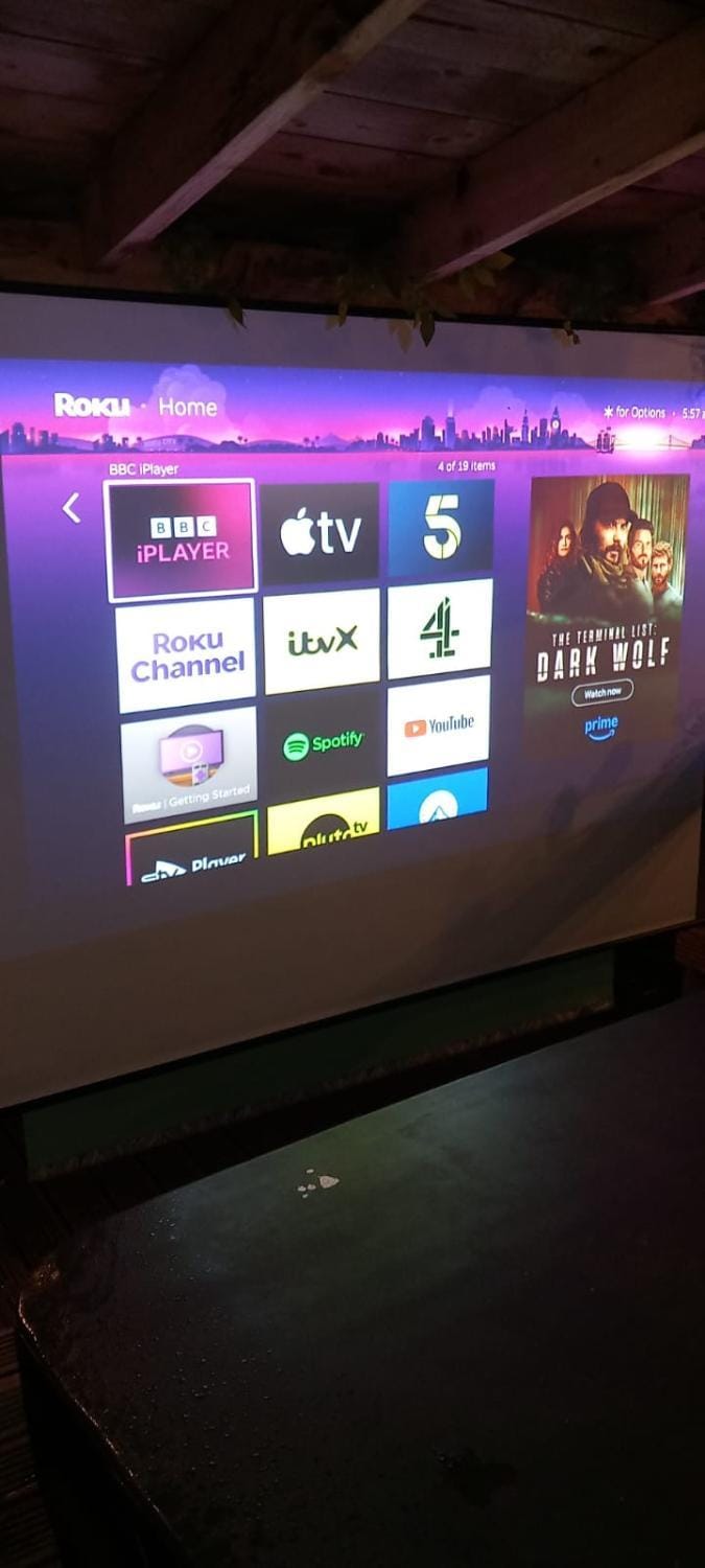 The Cabin with optional Hot Tub Projector DEPOSIT REQUIRED FOR PROJECTOR Cabin in Scotland