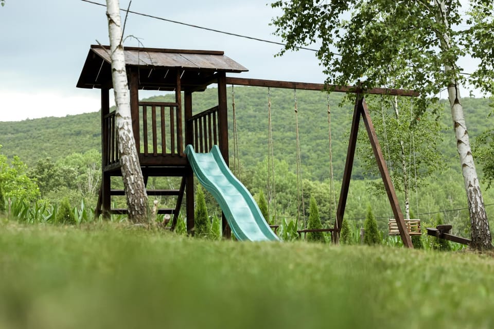 Day, Children play ground, Garden view