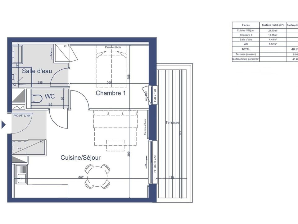 Charmette 2 pièces avec parking, terrasse et casier à skis - FR-1-291-860 Apartment in Les Avanchers-Valmorel
