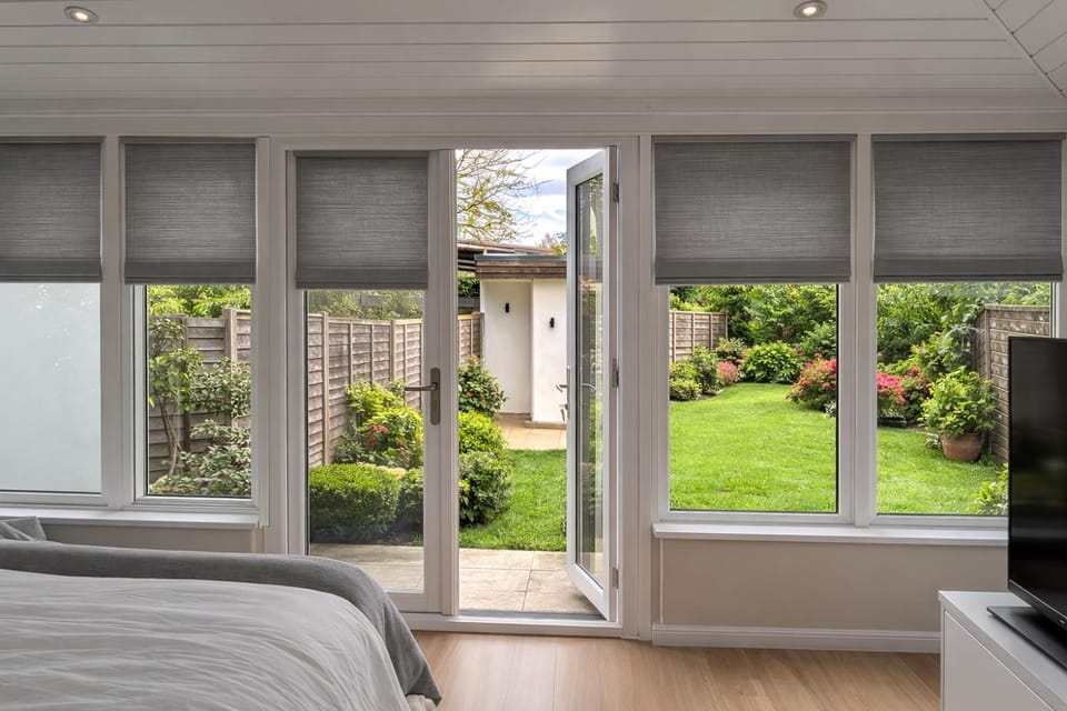 Patio, Spring, Day, Garden, View (from property/room), Garden view