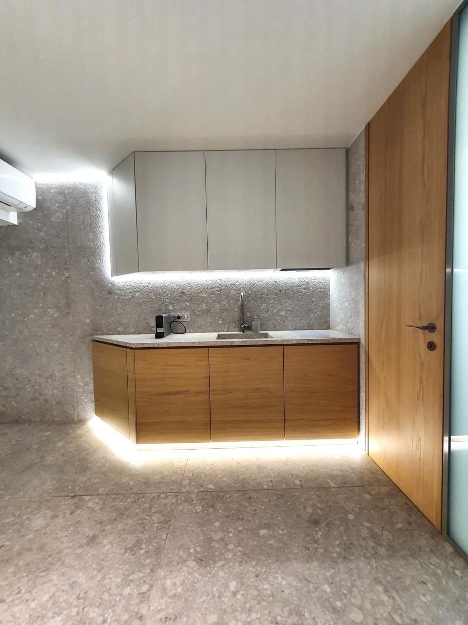 Gray Studio Apartment in Athens