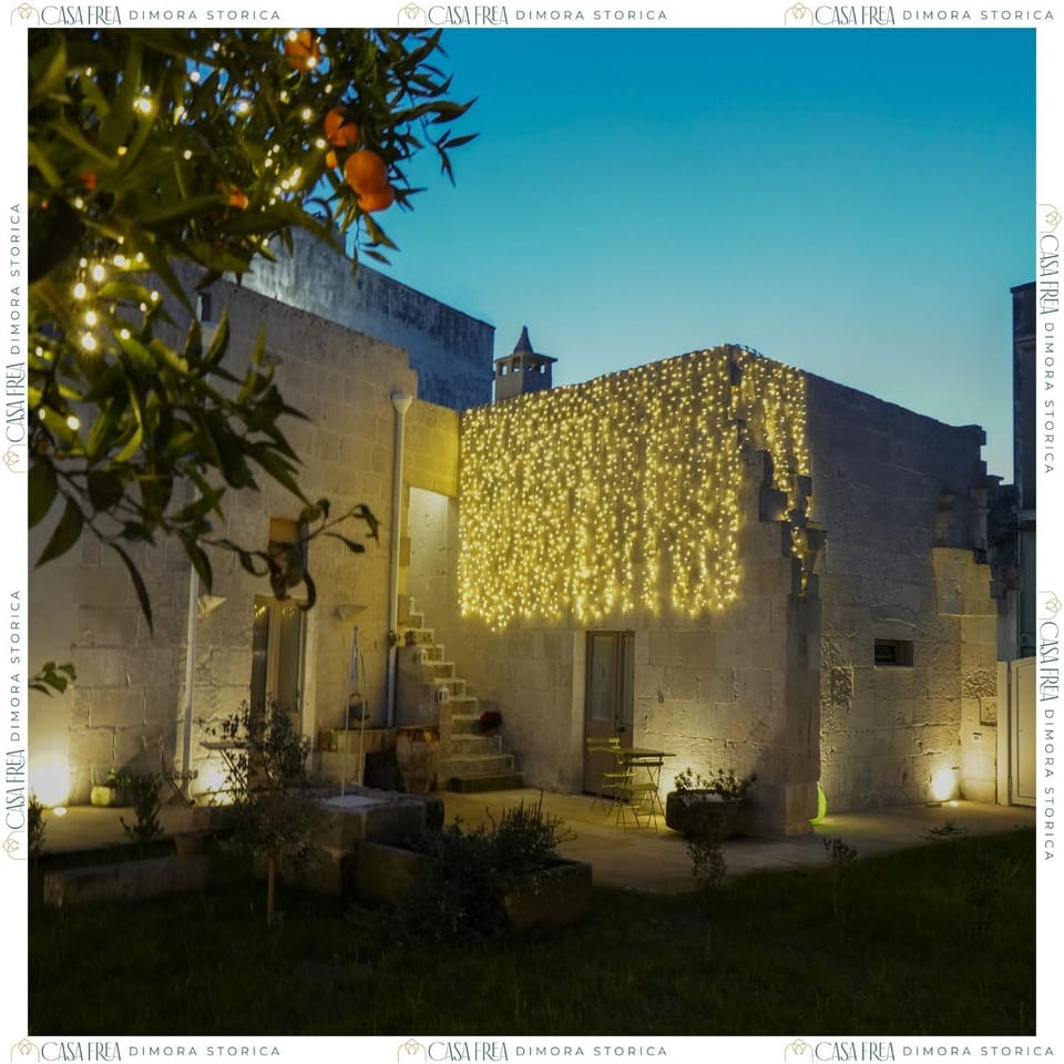 Property building, Night, Garden, Garden view, Landmark view