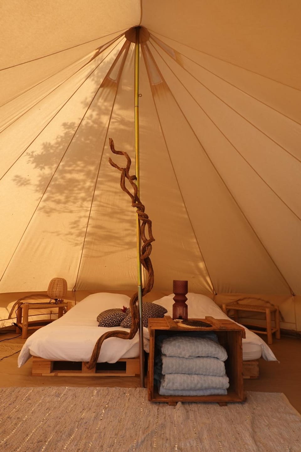 Glamping du Moulin Luxury tent in Luxembourg