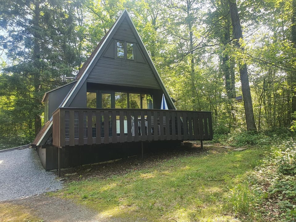 Property building, Garden view