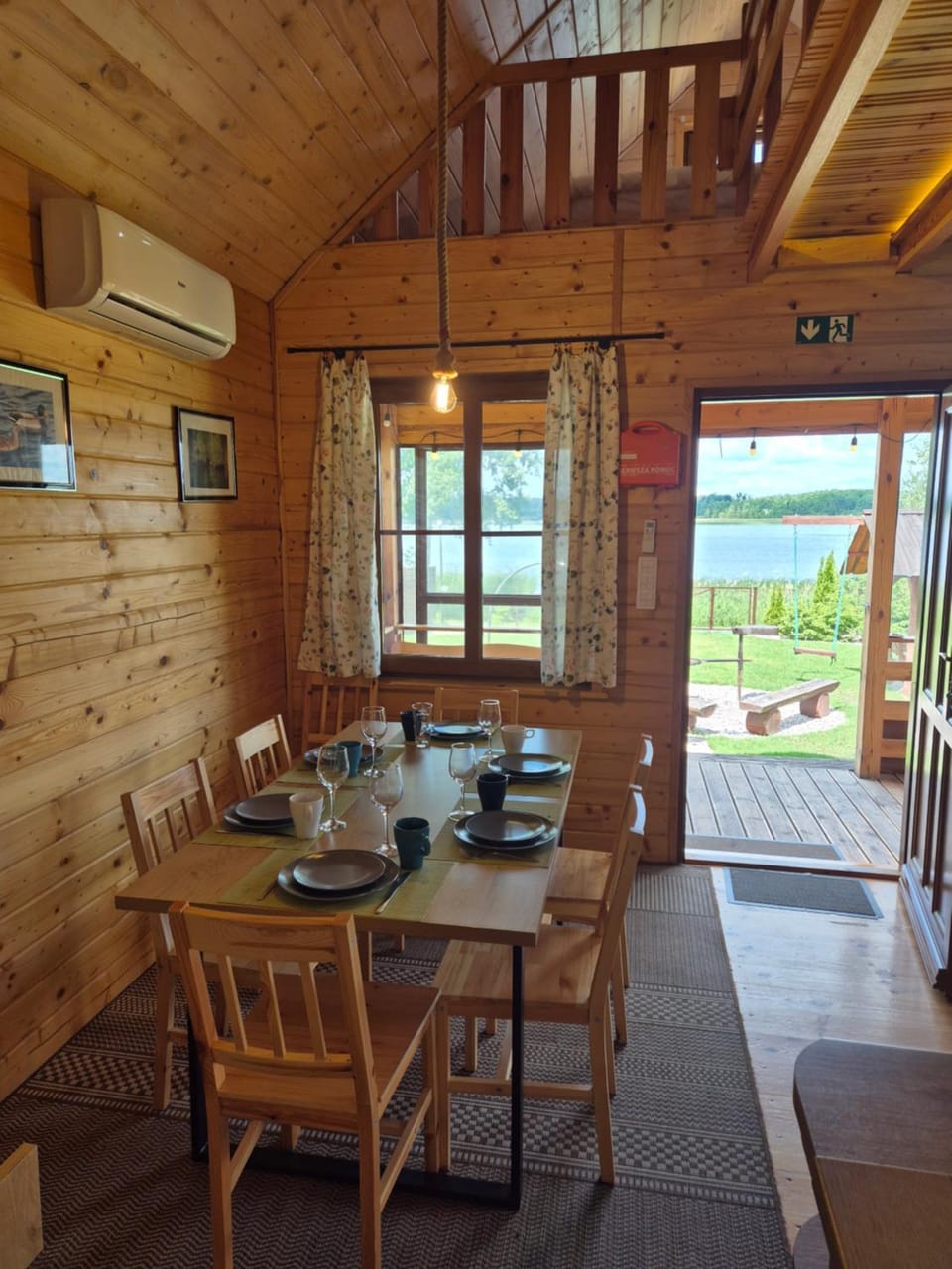 Siedlisko nad jeziorem Skarlińskim 5B, mazury, jezioro, domek, bania House in Masovian Voivodeship