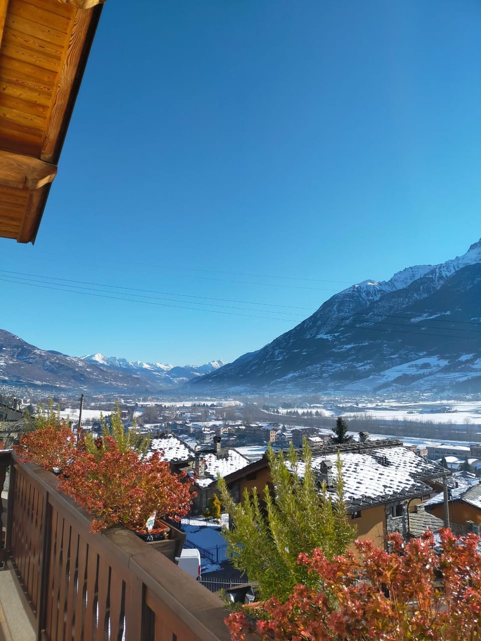 Day, Natural landscape, Winter, Mountain view