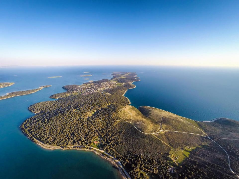 Natural landscape, Bird's eye view, Sea view