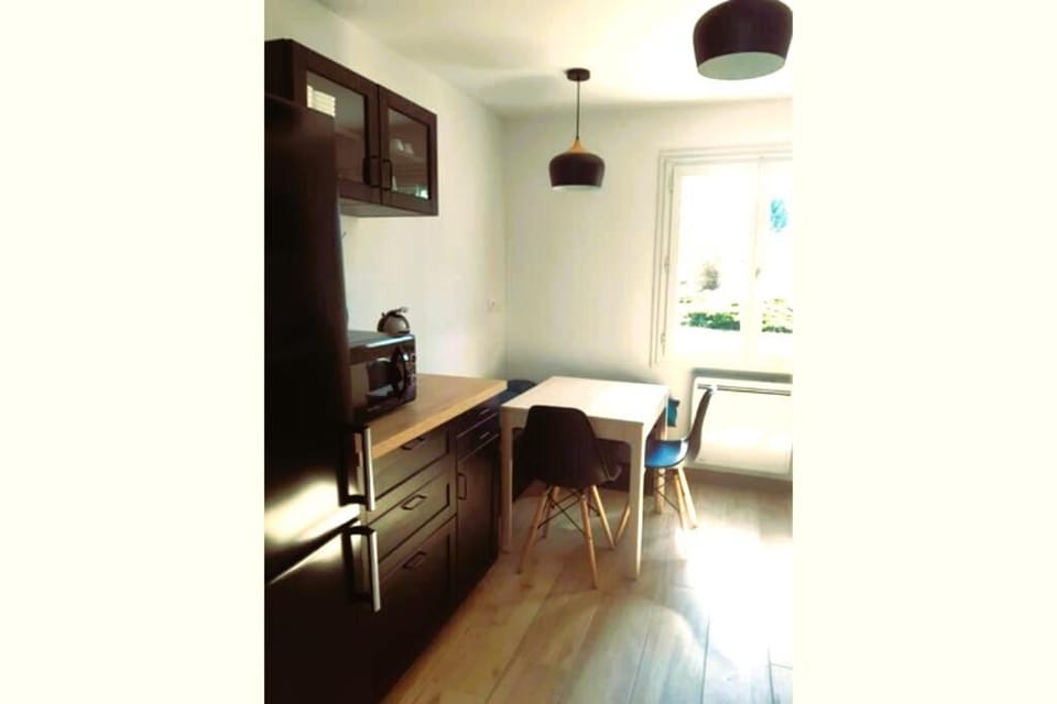 Kitchen or kitchenette, Dining area